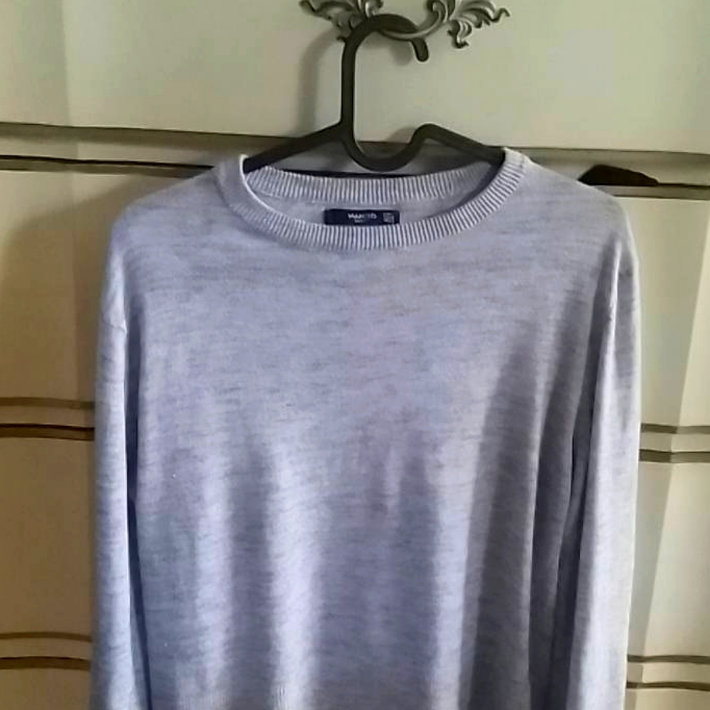 Perfect for Cold- Mango Grey Lightweight Sweater